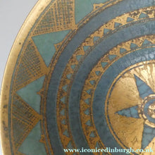 Load image into Gallery viewer, Cornish Studio Pottery. Miniature Gold Lustre PORCELAIN Footed Bowl by Mary Rich (1940 - 2022). SIGNED
