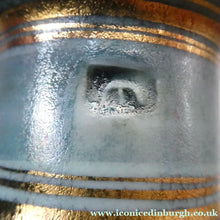 Load image into Gallery viewer, Cornish Studio Pottery. Miniature Gold Lustre PORCELAIN Footed Bowl by Mary Rich (1940 - 2022). SIGNED
