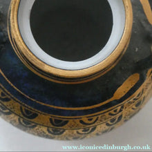 Load image into Gallery viewer, Cornish Studio Pottery. Miniature Gold Lustre PORCELAIN Tea Pot by Mary Rich (1940 - 2022)
