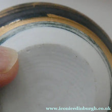 Load image into Gallery viewer, Cornish Studio Pottery. Miniature Gold Lustre PORCELAIN Tea Pot by Mary Rich (1940 - 2022)
