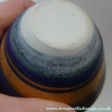 Load image into Gallery viewer, Cornish Studio Pottery. Miniature Gold Lustre PORCELAIN Vase by Mary Rich (1940 - 2022)
