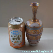 Load image into Gallery viewer, Cornish Studio Pottery. Miniature Gold Lustre PORCELAIN Vase by Mary Rich (1940 - 2022)
