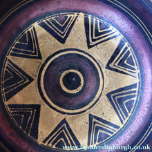 Load image into Gallery viewer, Cornish Studio Pottery. Small Black and Gold Lustre PORCELAIN Footed Bowl by Mary Rich (1940 - 2022)
