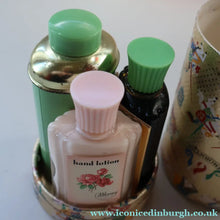 Load image into Gallery viewer, COSMETICS INTEREST. Vintage 1930s MORNY French Fern Gift Set. In original presentation box
