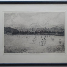Load image into Gallery viewer, SCOTTISH CRICKET HISTORY: New Cricket Field, Inverleith Place, Stockbridge, Edinburgh (1901) by Gertrude Hayes
