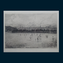 Load image into Gallery viewer, SCOTTISH CRICKET HISTORY: New Cricket Field, Inverleith Place, Stockbridge, Edinburgh (1901) by Gertrude Hayes
