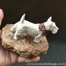Load image into Gallery viewer, 1930s Cold Painted Spelter Scottish Terrier Scottie Dog
