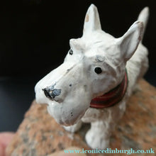 Load image into Gallery viewer, 1930s Cold Painted Spelter Scottish Terrier Scottie Dog
