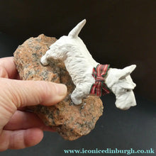 Load image into Gallery viewer, 1930s Cold Painted Spelter Scottish Terrier Scottie Dog
