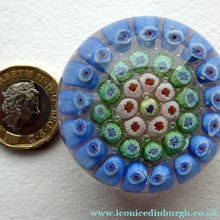 Load image into Gallery viewer, Cute Little MINIATURE Scottish Strathearn Glass Paperweight. 1970s 
