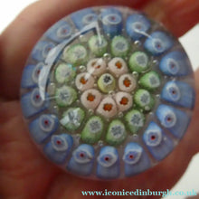 Load image into Gallery viewer, Cute Little MINIATURE Scottish Strathearn Glass Paperweight. 1970s
