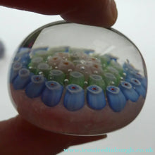 Load image into Gallery viewer, Cute Little MINIATURE Scottish Strathearn Glass Paperweight. 1970s
