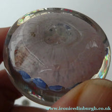 Load image into Gallery viewer, Cute Little MINIATURE Scottish Strathearn Glass Paperweight. 1970s
