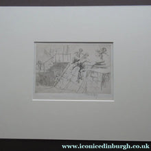 Load image into Gallery viewer, Eileen Soper Original Drypoint Etching Follow My Leader Pencil Signed
