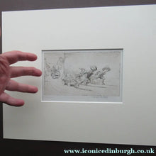 Load image into Gallery viewer, Eileen Soper Original Drypoint Etching Follow My Leader Pencil Signed

