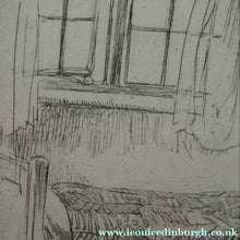 Load image into Gallery viewer, Cute Original Etching by EILEEN ALICE SOPER (1905 - 1990). Bedtime. Published 1922. Signed in Pencil
