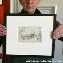Load image into Gallery viewer, Cute Original Etching by EILEEN ALICE SOPER (1905 - 1990). Bedtime. Published 1922. Signed in Pencil - British Prints
