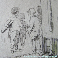 Load image into Gallery viewer, 1920s Original Eileen Soper Etching Adversity Pencil Signed
