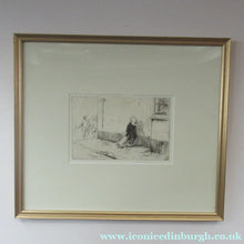 Load image into Gallery viewer, 1920s Original Eileen Soper Etching Adversity Pencil Signed
