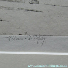 Load image into Gallery viewer, Eileen Soper Drypoint Etching Go Cart Rate 1920s Pencil Signed
