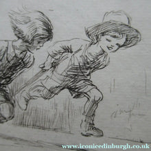 Load image into Gallery viewer, Eileen Soper Drypoint Etching Go Cart Rate 1920s Pencil SignedEileen Soper Drypoint Etching Go Cart Rate 1920s Pencil Signed
