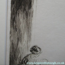 Load image into Gallery viewer, Eileen Soper Drypoint Etching The Stray Cat Signed in Pencil
