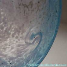 Load image into Gallery viewer, D/ Fabulous Little X ZA Shape Antique Scottish Monart Glass Bowl. With Original Paper Label on the Base
