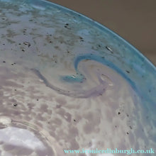 Load image into Gallery viewer, D/ Fabulous Little X ZA Shape Antique Scottish Monart Glass Bowl. With Original Paper Label on the Base
