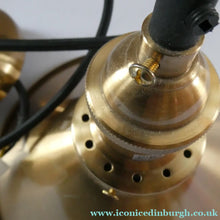 Load image into Gallery viewer, Contemporary Danish Metal Pendant Hanging Light Shade. Copperised Metal BROSTE COPENHAGEN
