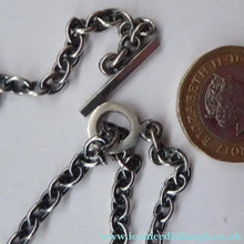 Load image into Gallery viewer, SCANDINAVIAN Medallion Pendant / Necklace with Chunky Silver Chain. Designed by Jens Tage Hansen Denmark - Scandinavian

