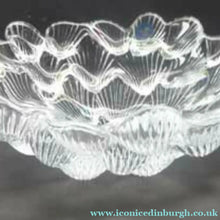 Load image into Gallery viewer, DANISH Royal Copenhagen Vintage Bi-valve Clear Crystal Bowl
