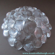 Load image into Gallery viewer, DANISH Royal Copenhagen Vintage Bi-valve Clear Crystal Bowl

