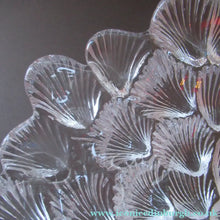 Load image into Gallery viewer, DANISH Royal Copenhagen Vintage Bi-valve Clear Crystal Bowl
