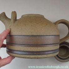 Load image into Gallery viewer, 1970s Danish Studio Pottery Teapot by Jesper Packness, Denmark. Copenhagen
