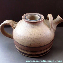 Load image into Gallery viewer, 1970s Danish Studio Pottery Teapot by Jesper Packness, Denmark. Copenhagen
