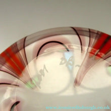 Load image into Gallery viewer, Vintage Okra Vase British Studio Glass by David Barras
