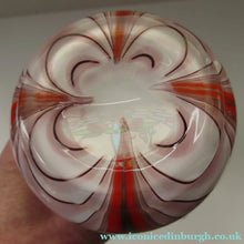 Load image into Gallery viewer, Vintage Okra Vase British Studio Glass by David Barras
