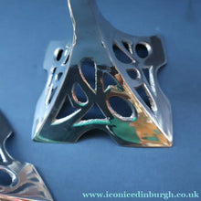 Load image into Gallery viewer, Decorative Silver Plate Pair of Vintage ART NOUVEAU WMF Style of Candlesticks
