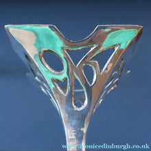 Load image into Gallery viewer, Decorative Silver Plate Pair of Vintage ART NOUVEAU WMF Style of Candlesticks
