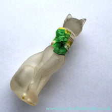 Load image into Gallery viewer, 1920s CUSSONS Miniature Cat Perfume Bottle or Flacon. Wembley Empire Exhibition Interest 1924
