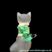 Load image into Gallery viewer, 1920s CUSSONS Miniature Cat Perfume Bottle or Flacon. Wembley Empire Exhibition Interest 1924
