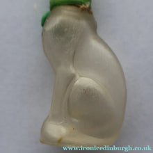 Load image into Gallery viewer, 1920s CUSSONS Miniature Cat Perfume Bottle or Flacon. Wembley Empire Exhibition Interest 1924
