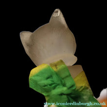 Load image into Gallery viewer, 1920s CUSSONS Miniature Cat Perfume Bottle or Flacon. Wembley Empire Exhibition Interest 1924
