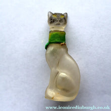Load image into Gallery viewer, 1920s CUSSONS Miniature Cat Perfume Bottle or Flacon. Wembley Empire Exhibition Interest 1924
