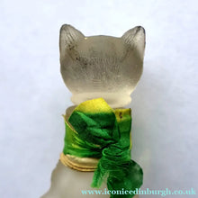 Load image into Gallery viewer, 1920s CUSSONS Miniature Cat Perfume Bottle or Flacon. Wembley Empire Exhibition Interest 1924
