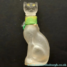 Load image into Gallery viewer, 1920s CUSSONS Miniature Cat Perfume Bottle or Flacon. Wembley Empire Exhibition Interest 1924
