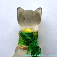Load image into Gallery viewer, 1920s CUSSONS Miniature Cat Perfume Bottle or Flacon. Wembley Empire Exhibition Interest 1924
