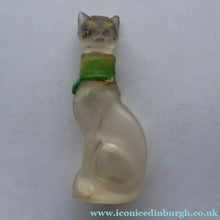 Load image into Gallery viewer, 1920s CUSSONS Miniature Cat Perfume Bottle or Flacon. Wembley Empire Exhibition Interest 1924
