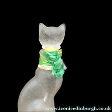 Load image into Gallery viewer, 1920s CUSSONS Miniature Cat Perfume Bottle or Flacon. Wembley Empire Exhibition Interest 1924
