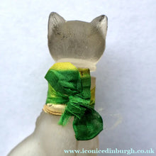 Load image into Gallery viewer, 1920s CUSSONS Miniature Cat Perfume Bottle or Flacon. Wembley Empire Exhibition Interest 1924
